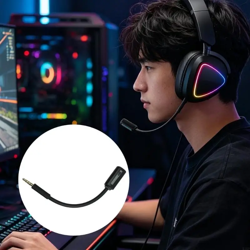Micrófono de repuesto para auriculares de juegos con brazo flexible - imagen 4