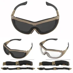 Gafas Tácticas de Tiro UV con protección para airsoft y paintball