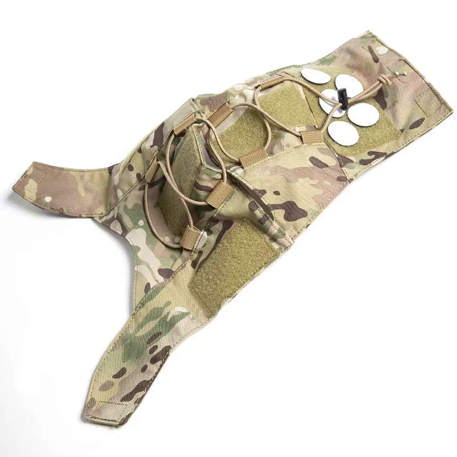 CP AF Cubierta táctica para casco de caza con forro de piel resistente