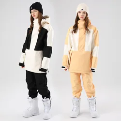 SEARIPE traje de nieve impermeable chaqueta y pantalón unisex