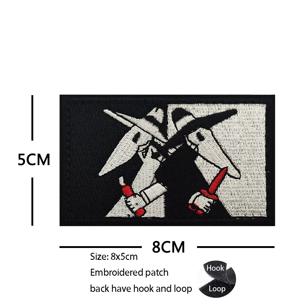 Parche bordado Starship Troopers – Insignia táctica para mochila - imagen 2