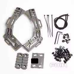 FMA EX BALLISTIC 3.0: riel guía lateral para casco táctico montaje