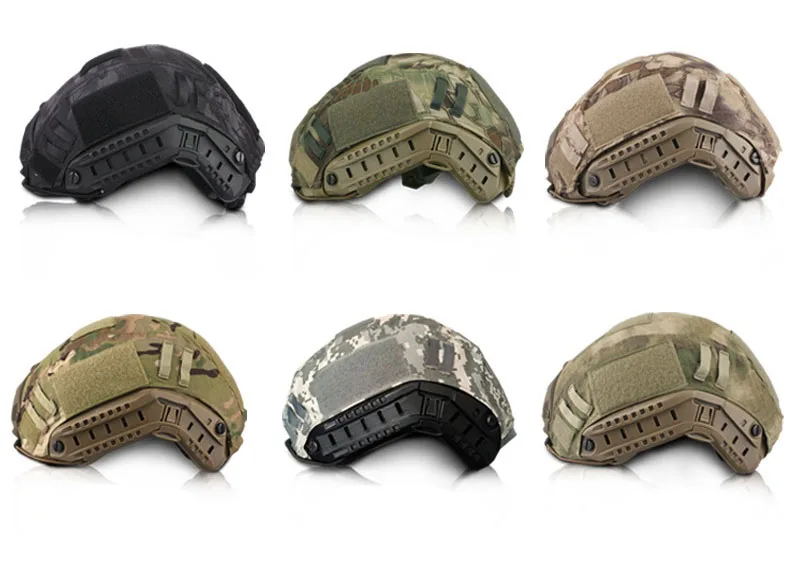 Cubierta táctica Multicam para casco rápido
