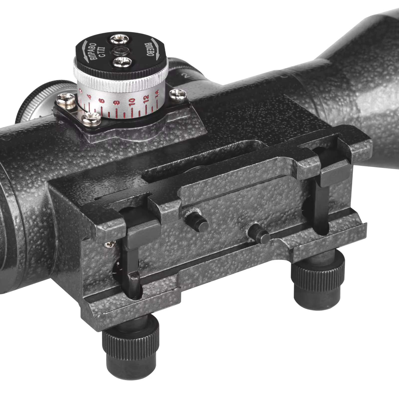 Mira punto rojo 1X30 con visor 4-12x42 – Riel Picatinny para AK47 SVD 7.62 - imagen 2
