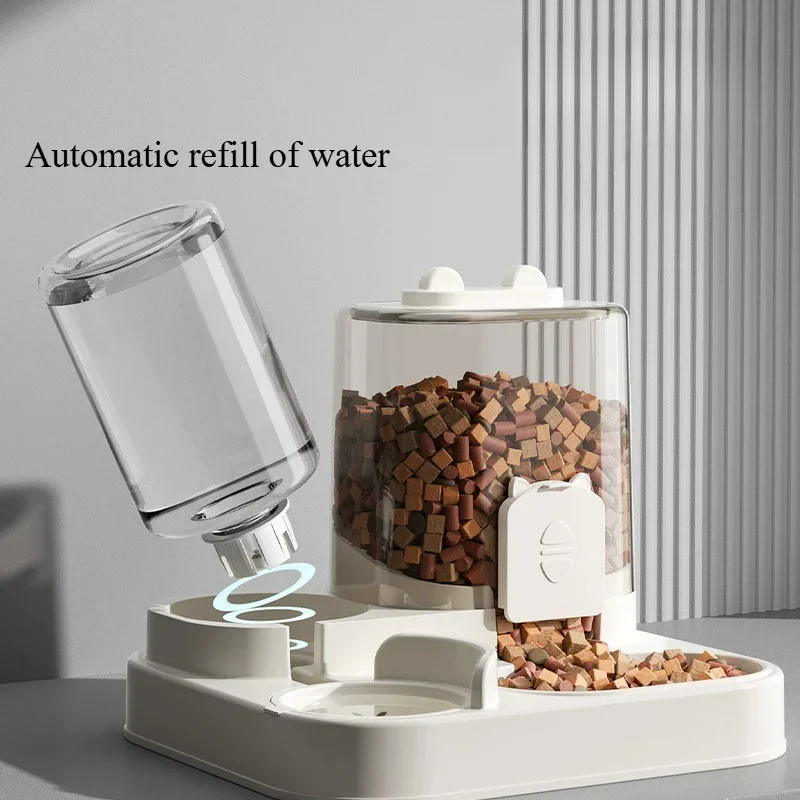 Dispensador automático de pienso y agua para perros o gatos - imagen 5