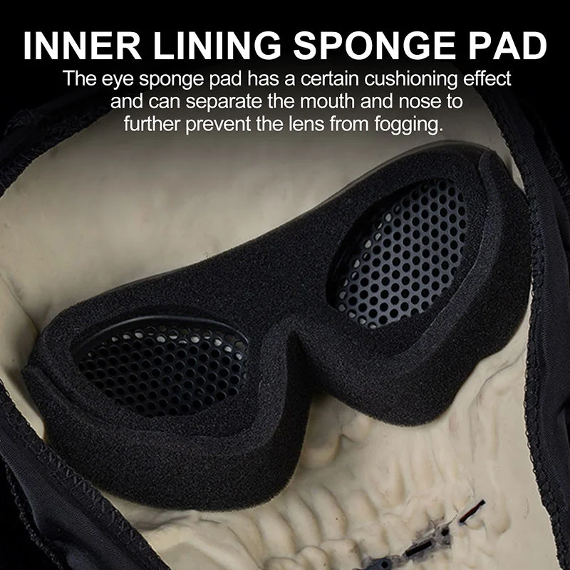 Máscara de látex calavera terror para Halloween cosplay unisex - imagen 2