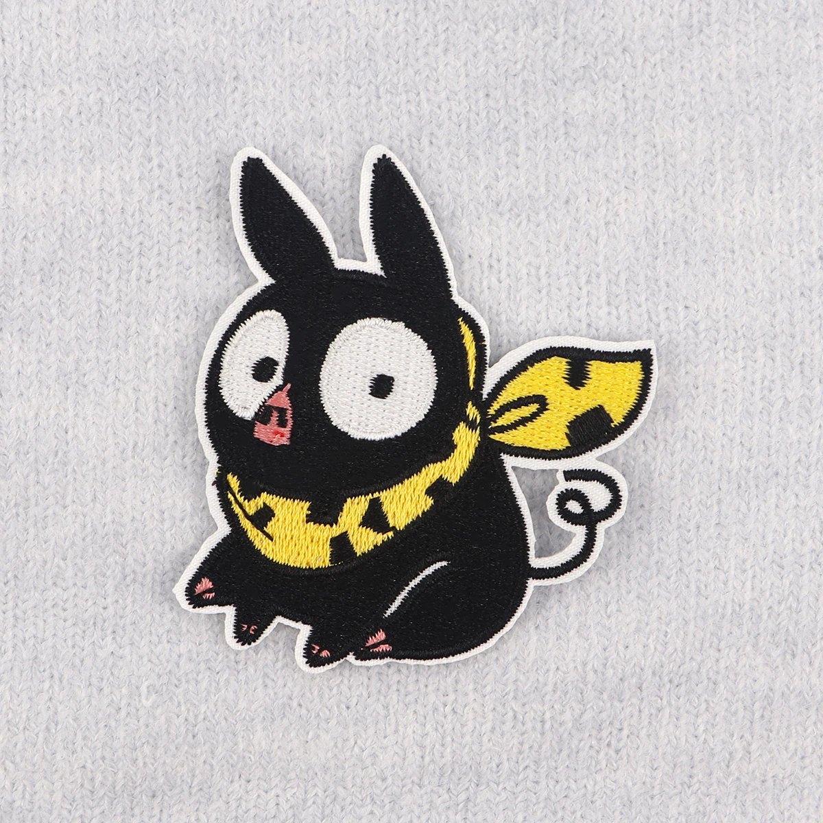 Parche termoadhesivo cerdo anime bordado para ropa técnica - imagen 4