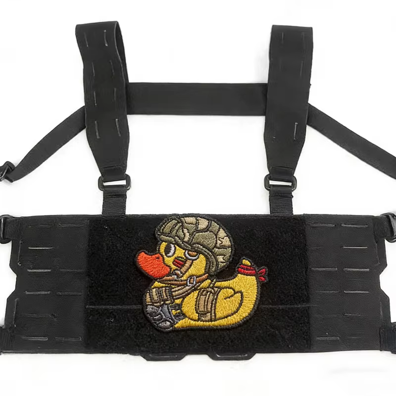 Parches de PVC y bordados 3D pato amarillo - Insignias para mochilas - imagen 5