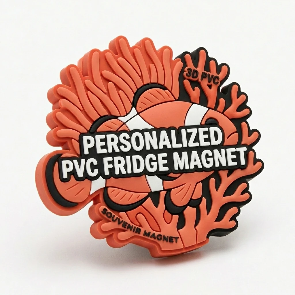 Imán de nevera de PVC flexible 3D personalizado - imagen 5