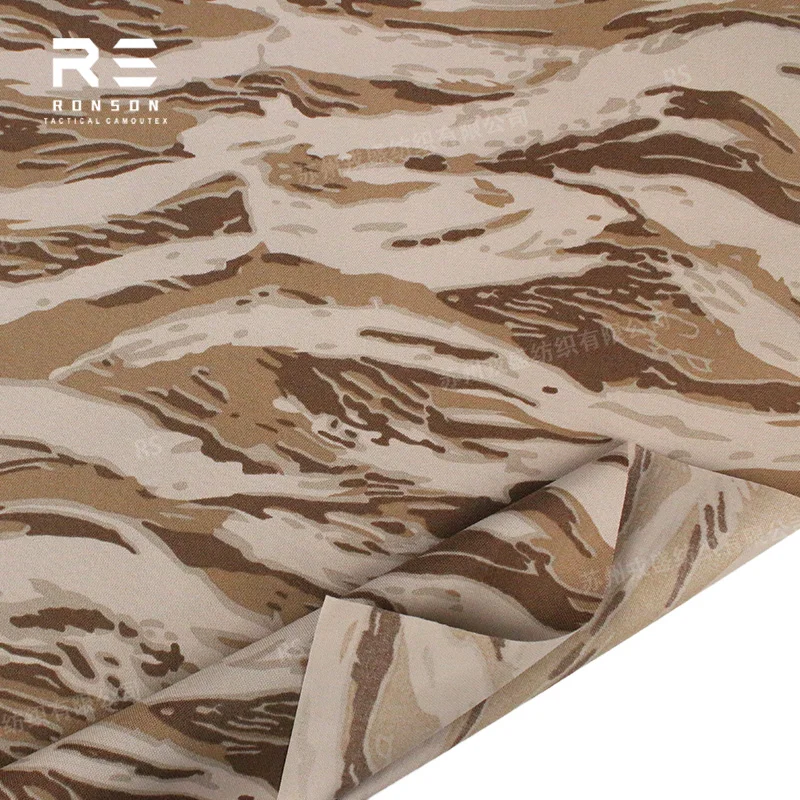 MARPAT Desert Tigerstripe Cordura impermeable PU tela de camuflaje - imagen 4