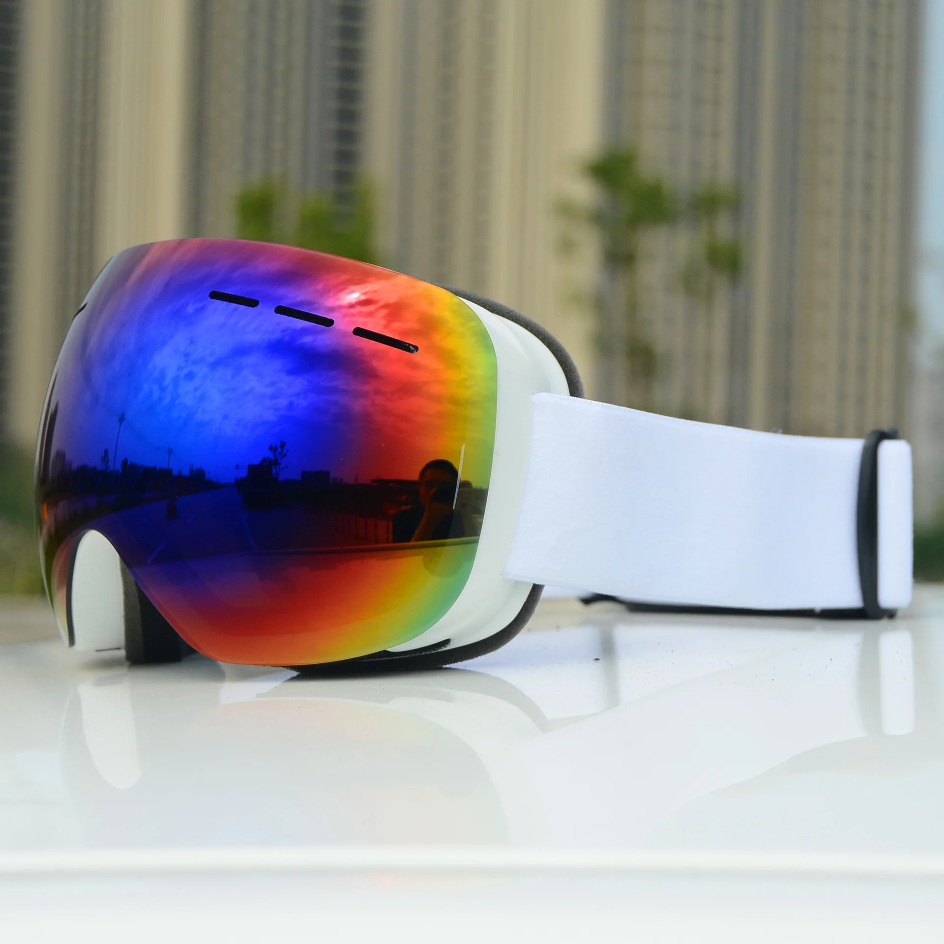 JSJM Gafas snowboard antivaho protección UV400 – Doble lente profesional - imagen 5