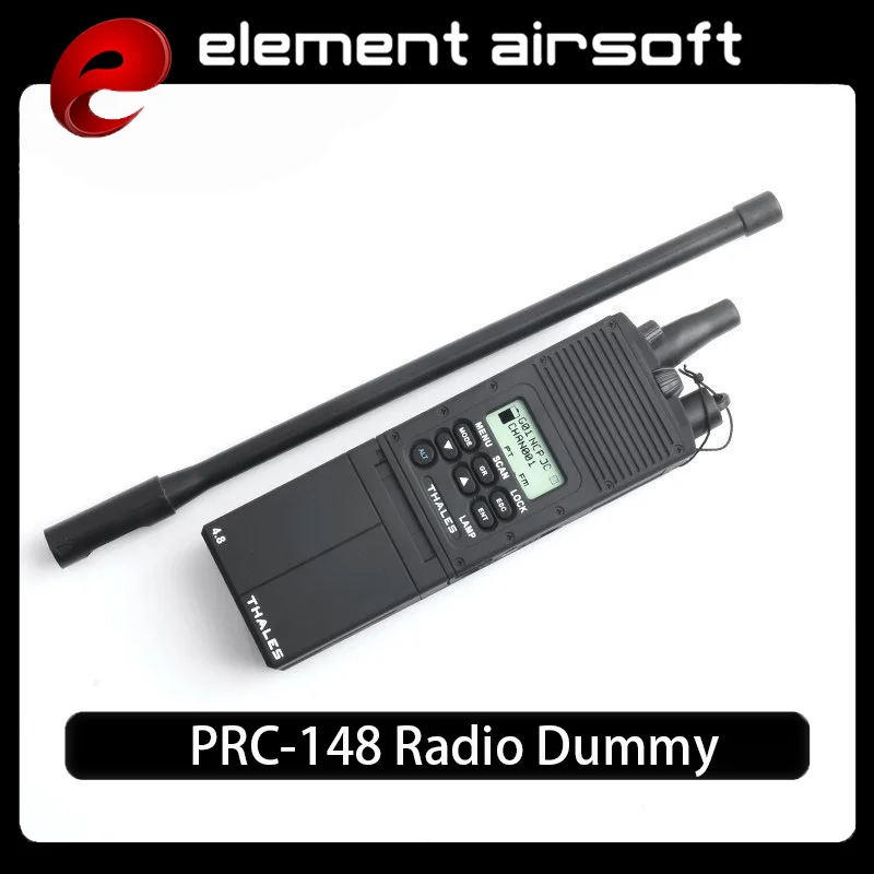 Radio táctica Softair con funda y kit de antena PRC - imagen 3