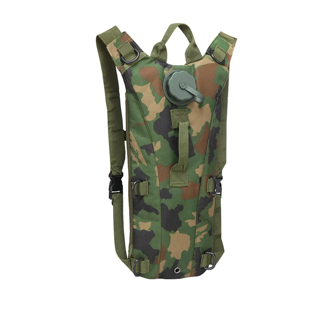 Mochila táctica de hidratación con bolsa de agua impermeable - imagen 3