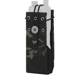 Bolsa táctica MOLLE para walkie talkie, funda de cintura