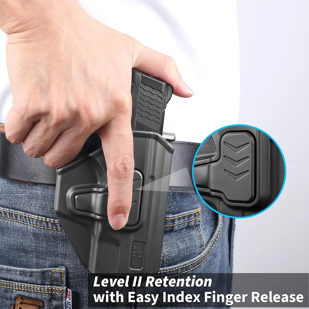 Funda nivel II para M&P Shield, Shield Plus y Shield 2.0, diestra - imagen 4