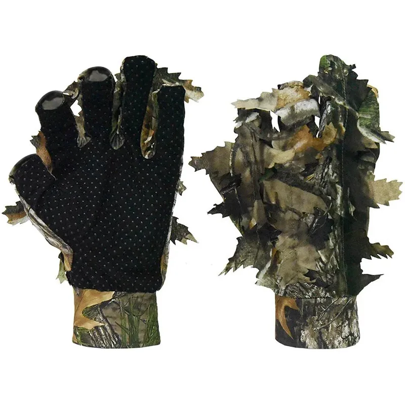 Guantes tácticos de caza camuflaje Big Tree transpirables - imagen 3