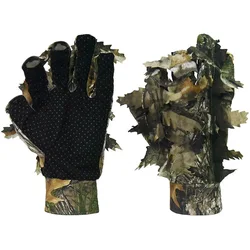 Guantes tácticos de caza camuflaje Big Tree transpirables