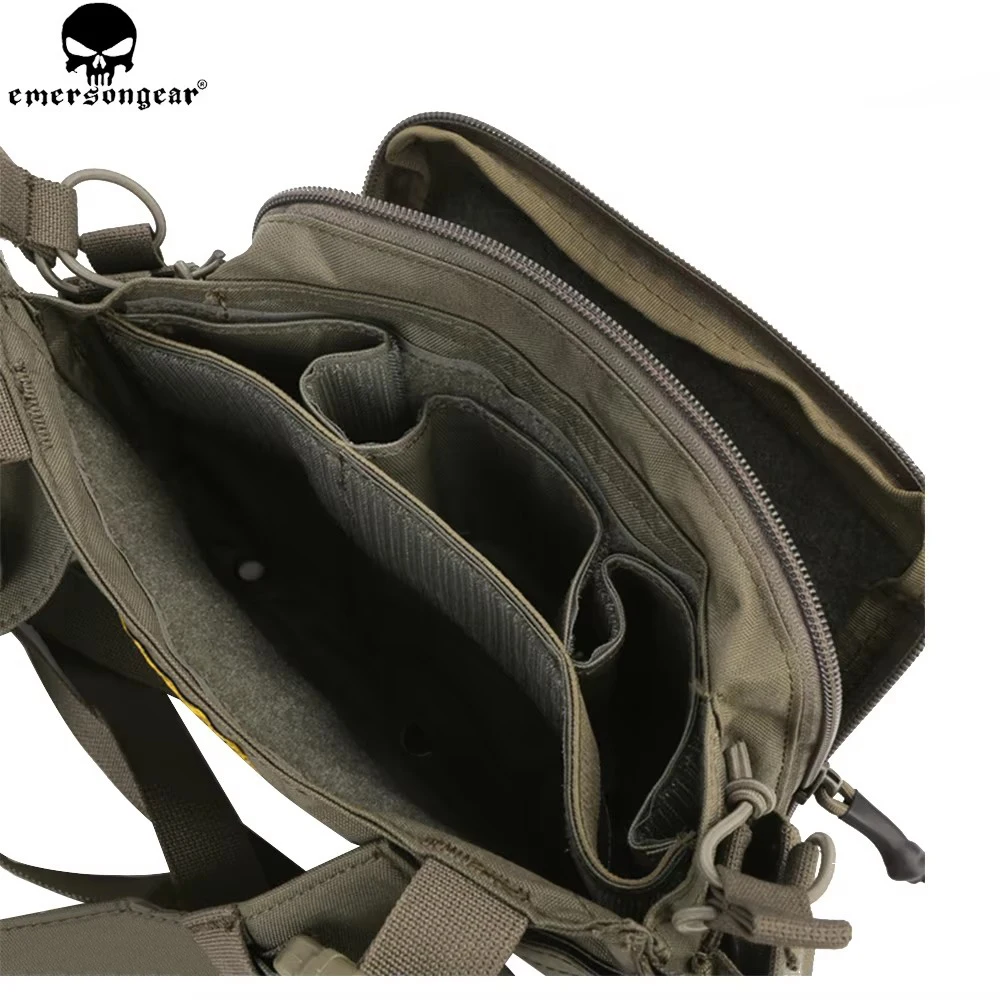 Emersongear D3CR Micro portaplaca táctico MOLLE de pecho - imagen 2