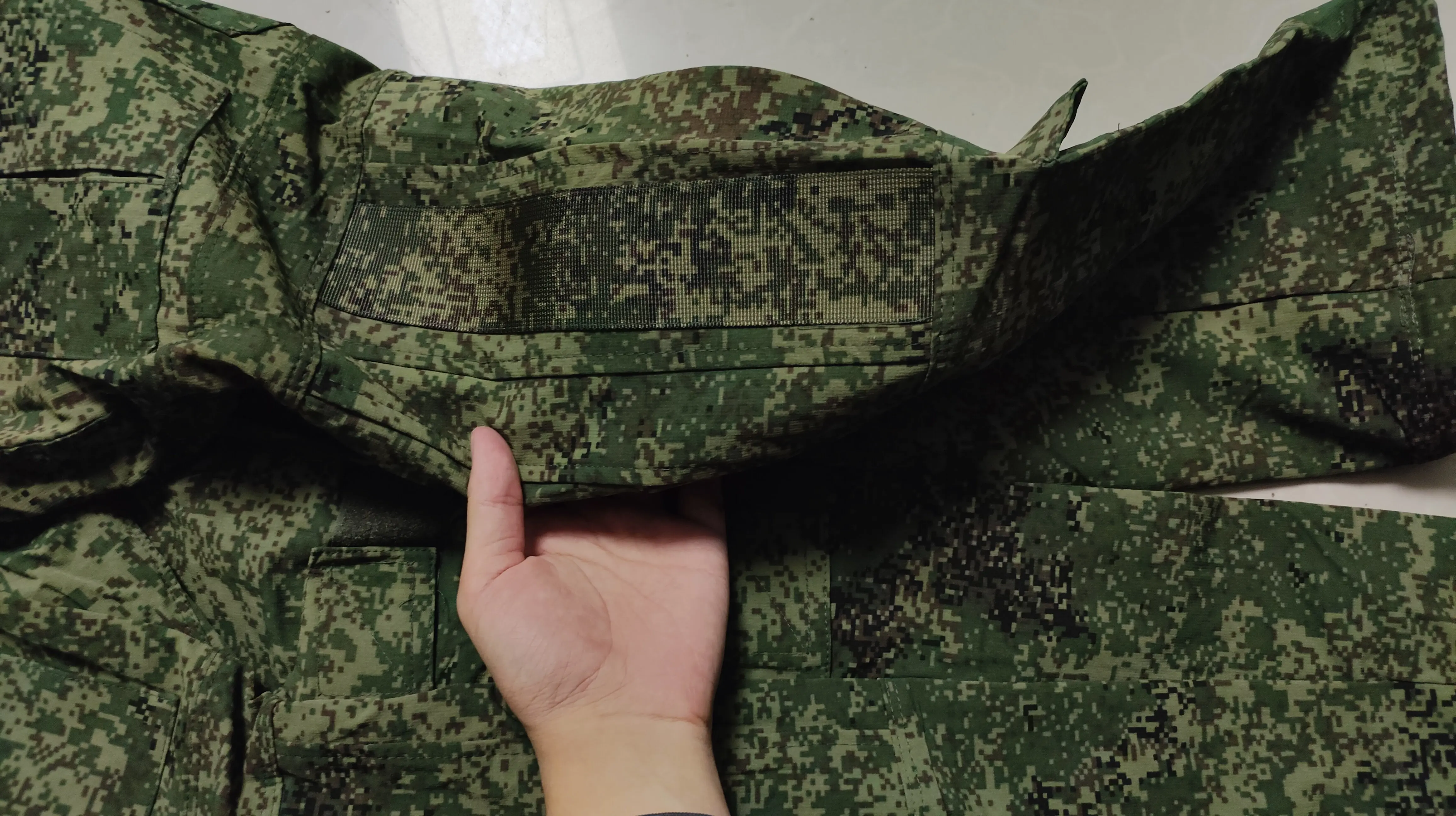 VKBO uniforme de combate ruso secado rápido camuflaje EMR verde - imagen 3