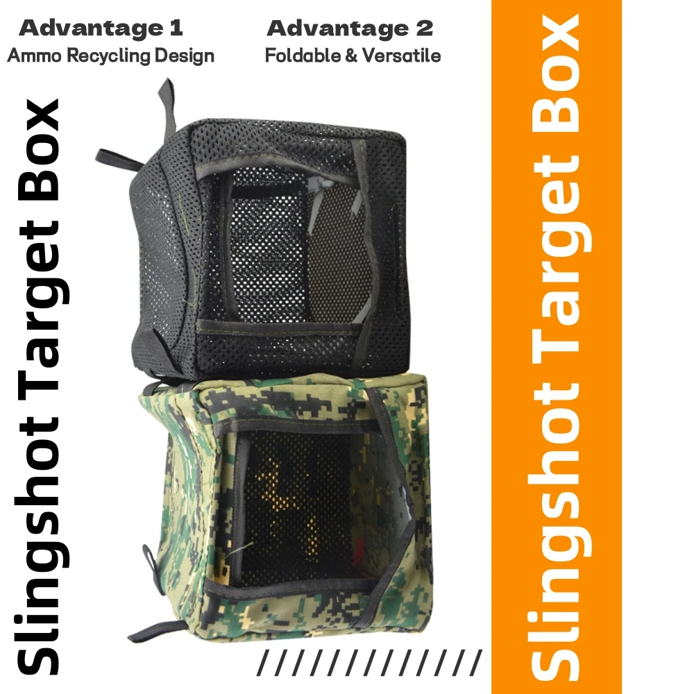 Caja de tiro plegable portátil para tirachinas, entrenamiento - imagen 4