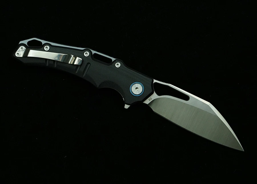 LEMIFSHE JR3502 cuchillo plegable táctica acero D2 G10 camping - imagen 2