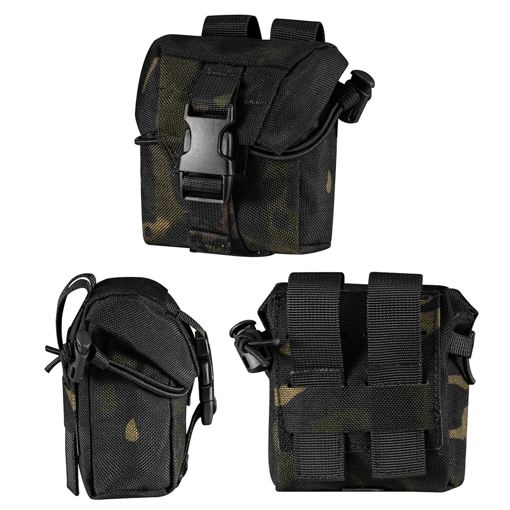 Bolsa táctica MOLLE camuflaje multifuncional para granadas Oxford