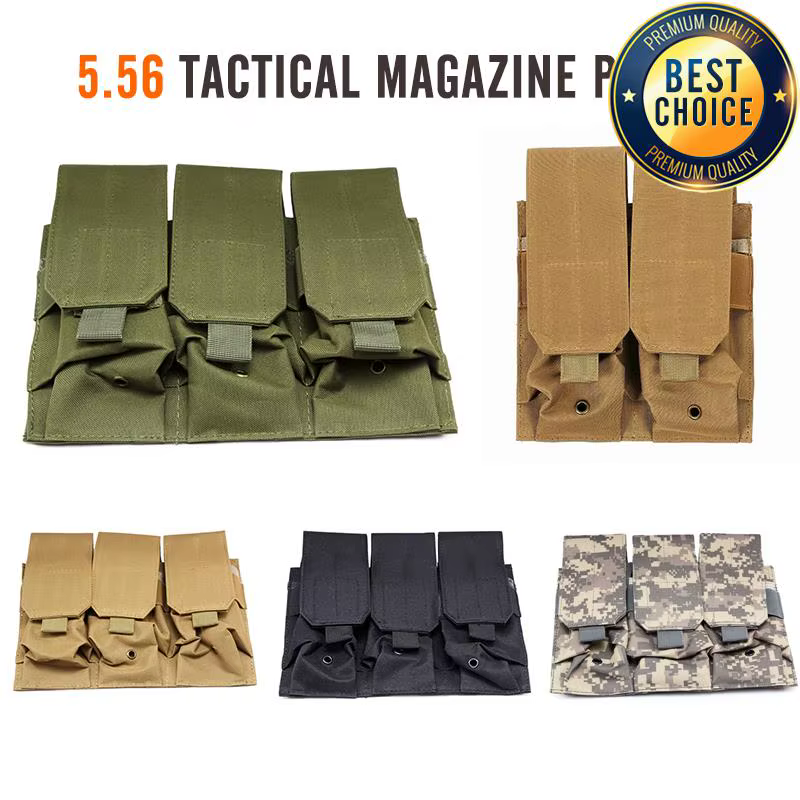 Bolsa táctica MOLLE portacargadores M4 AR15 para airsoft y caza - imagen 5