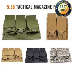 Bolsa táctica MOLLE portacargadores M4 AR15 para airsoft y caza