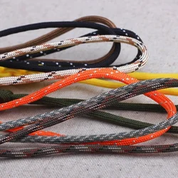 Portachiaves paracord táctico trenzado con mosquetón metálico