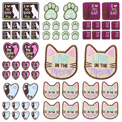 Parche bordado termoadhesivo gato – Infantil para coser o planchar
