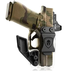 Funda IWB transparente para Glock 17 19 19X 43 45 y Taurus G2C G3C