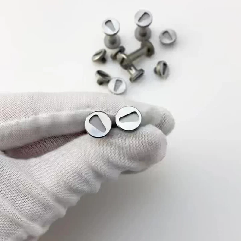 Tornillos M4 inox 416 CNC para cuchillería y remaches de bloqueo - imagen 3