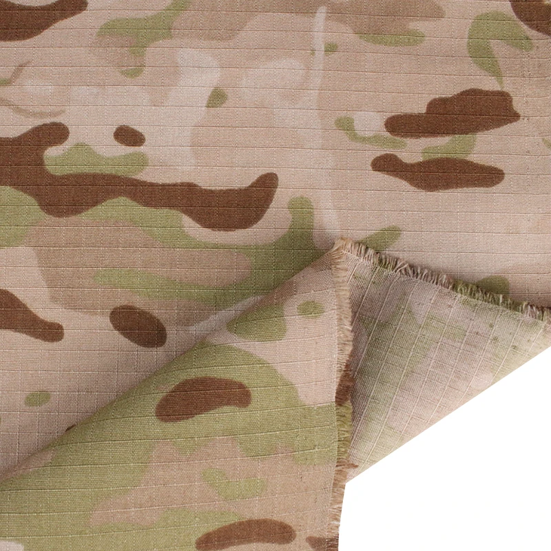 Tela camuflaje Ripstop algodón poliéster militar para confección - imagen 4