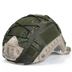 Casco táctico OPS-Core FAST con funda camuflaje compatible MOLLE