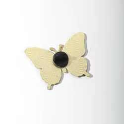 Broches Esmalte Van Gogh – Mariposa y Girasol para Chaquetas
