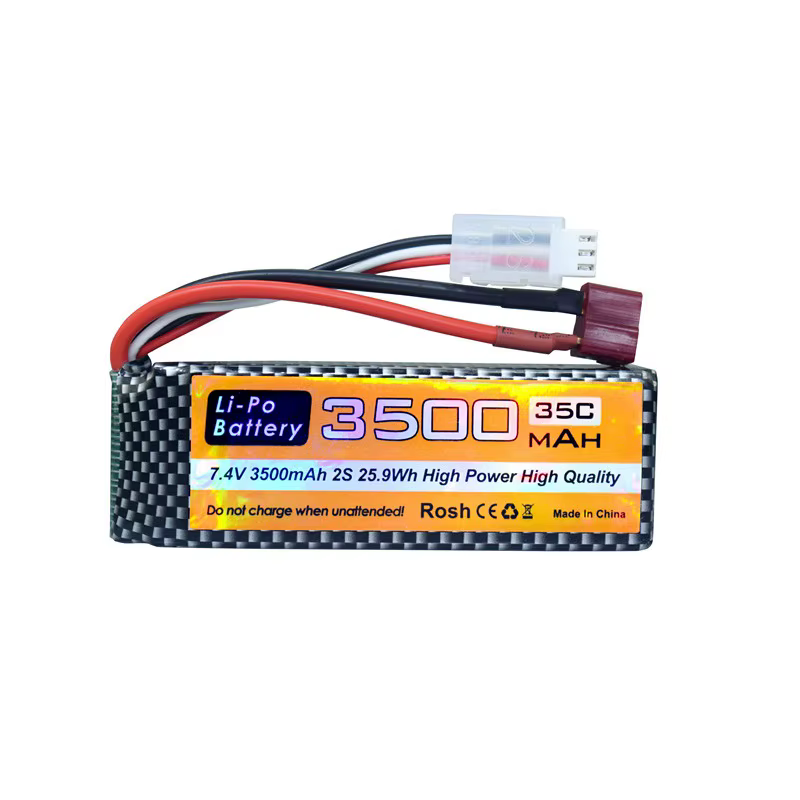 Batería LiPo 2S 35C 3500mAh 7,4V MJX Hyper Go – Enchufe T - imagen 4