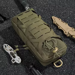 Cinturón táctico EDC multifuncional con bolsa y kit de herramientas