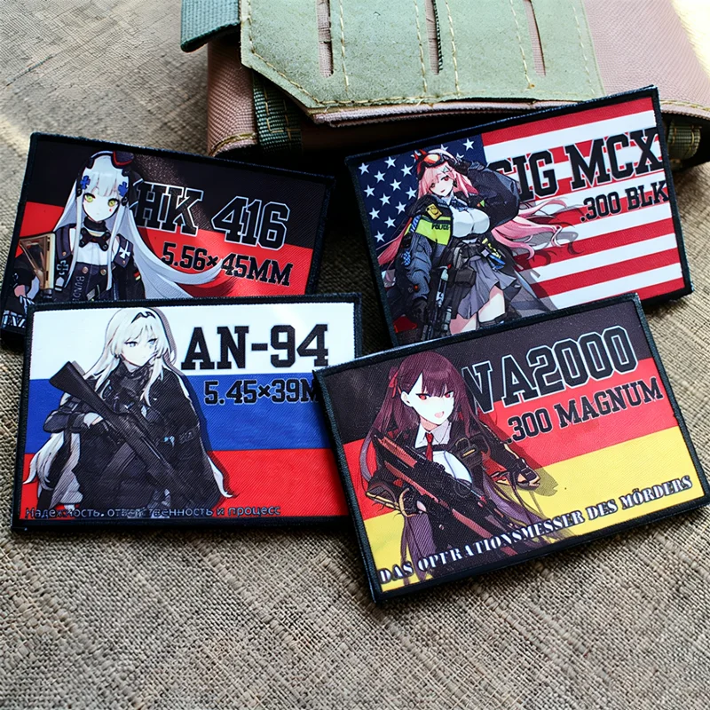 Parche táctico bordado personajes de videojuegos para ropa - imagen 2