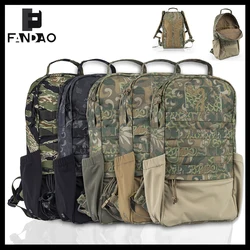 Mochila táctica camuflaje ripstop con organizador para senderismo