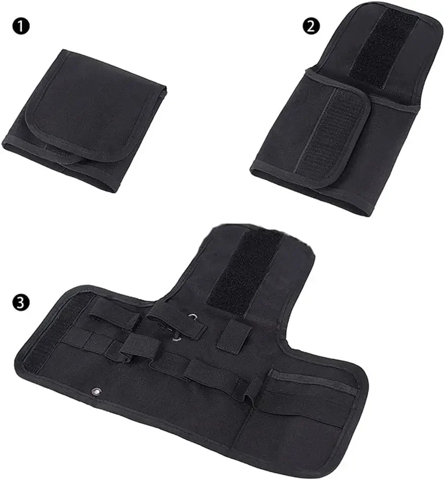 Bolsa táctica MOLLE IFAK plegable EDC para primeros auxilios - imagen 3