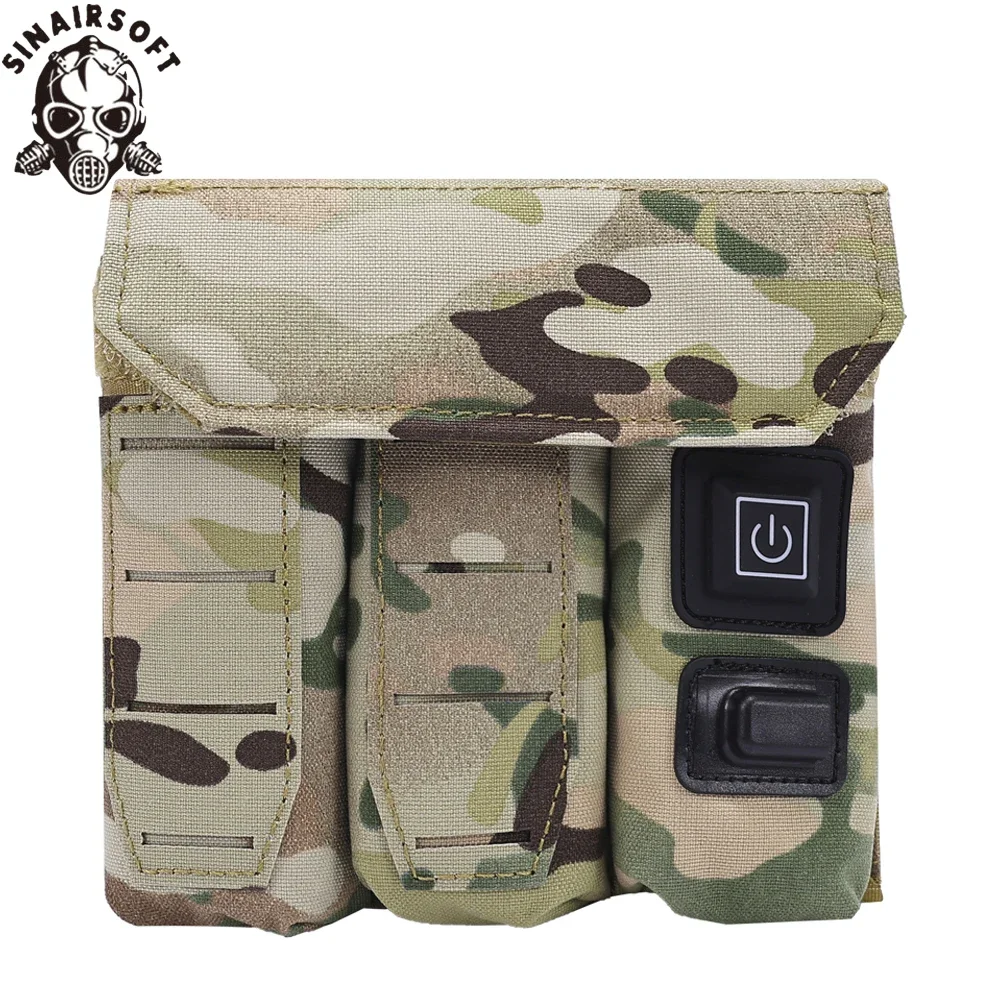 SINAIRSOFT Bolsa Táctica Calefactable USB para Portacargadores Airsoft