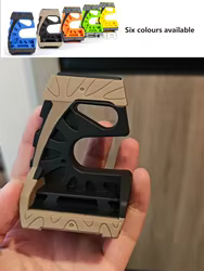 FMA Tope de Puerta Táctico Anticollisiones para Caza y Airsoft