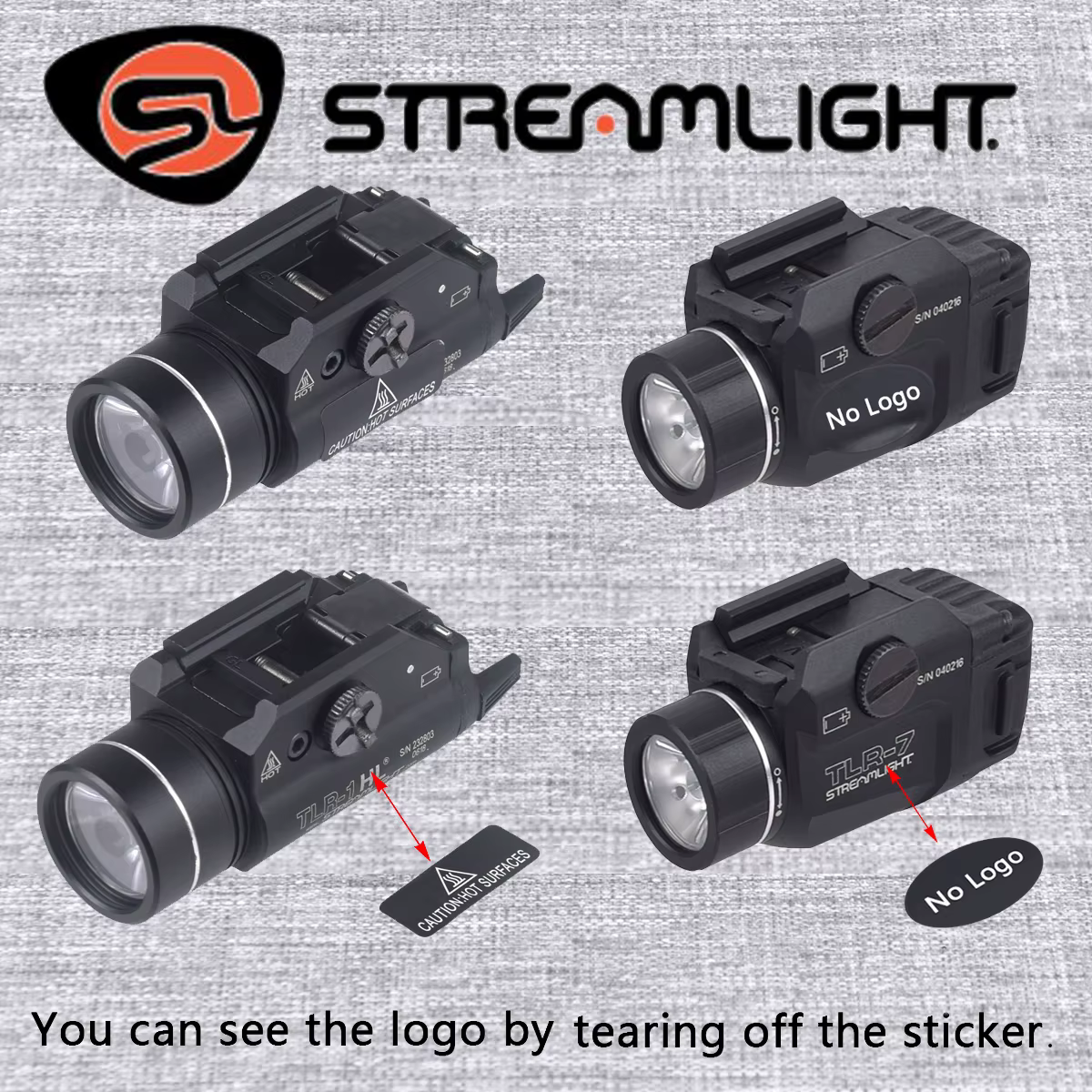 Streamlight TLR-1HL linterna táctica para Glock G17 G19 - imagen 2