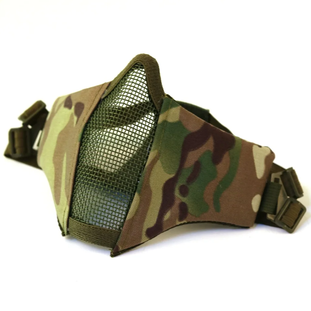 Máscara Táctica Media Cara Malla V10 – Airsoft y Outdoor - imagen 4