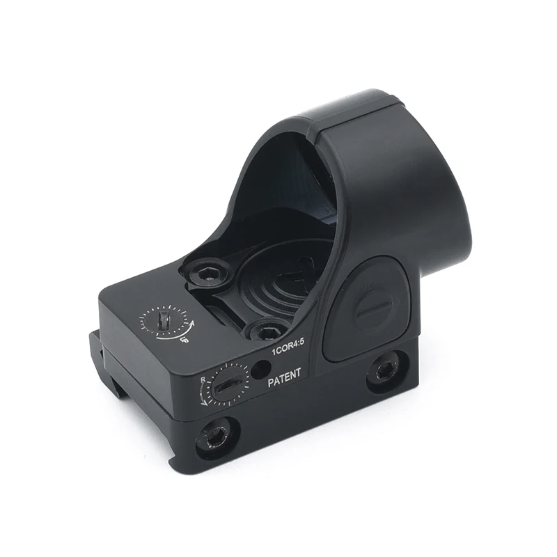 Evolution Gear colimador mira reflex metálico punto rojo táctico caza - imagen 3