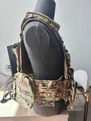 Chaleco táctico caza exterior camuflaje liberación rápida multifuncional
