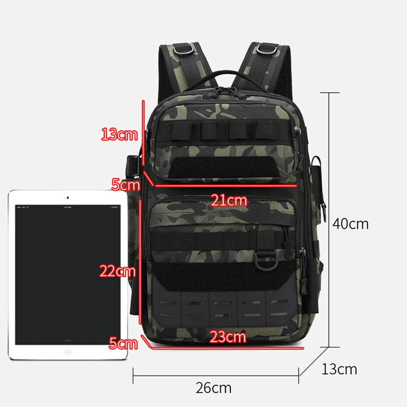 Mochila táctica para exteriores y senderismo – gran capacidad - imagen 2