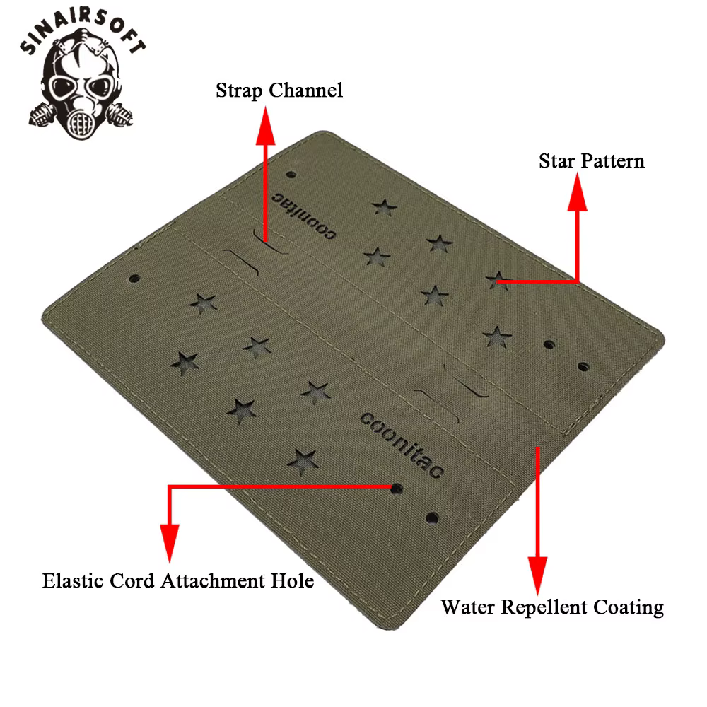 SINAIRSOFT Funda táctica protectora para silenciador Mirage de nailon - imagen 3