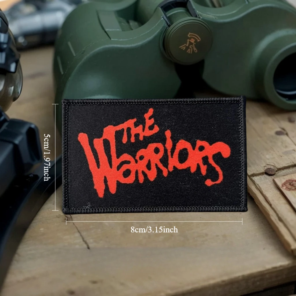 Brazalete táctico The Warriors – parche impreso gancho bucle