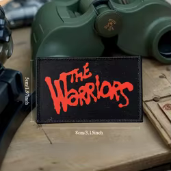 Brazalete táctico The Warriors – parche impreso gancho bucle